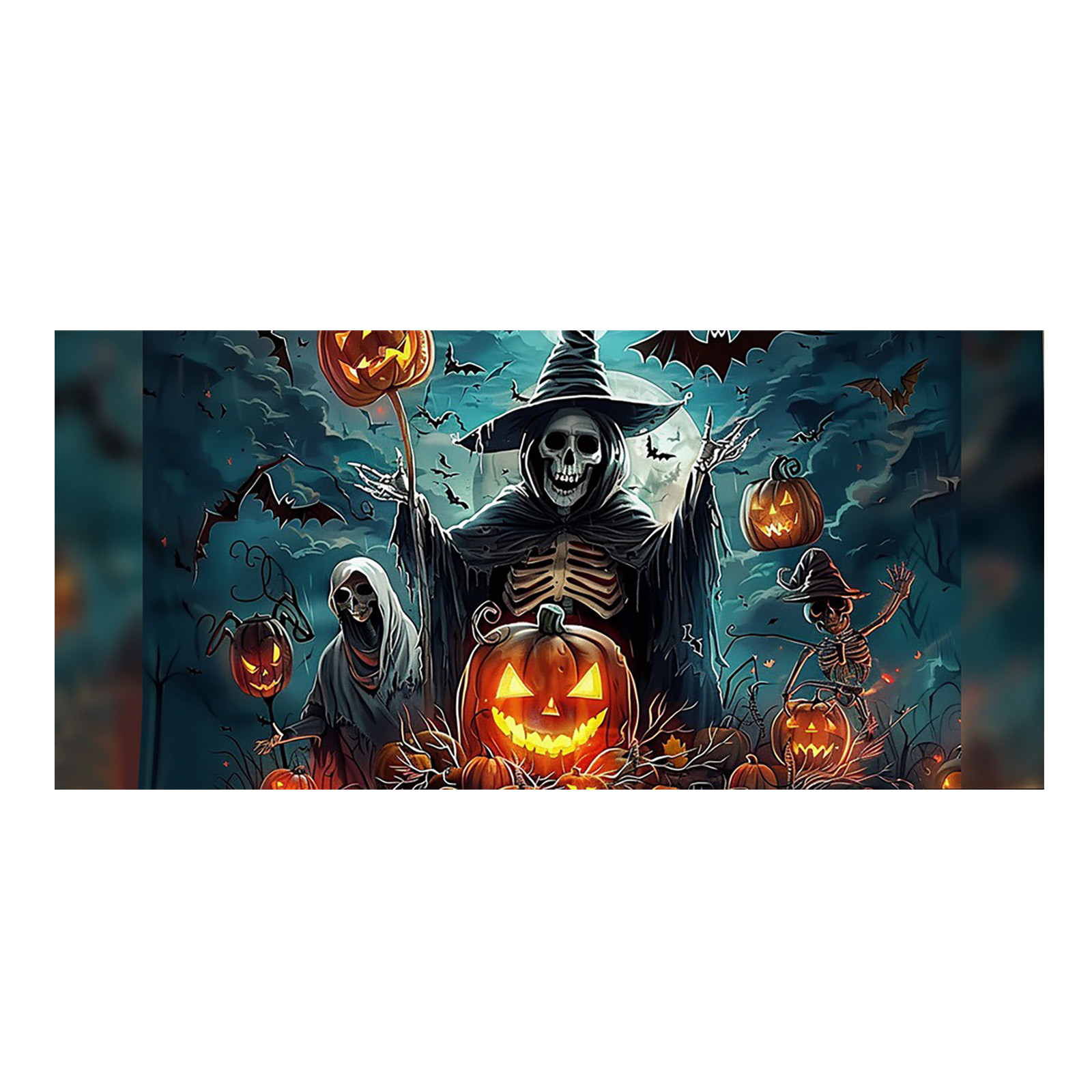 thumbnail image 2 of Banderín Decorativo Para Puertas De Garaje En Halloween Decoración De Pared Para Garajes En Halloween Adecuado Para Decorar Patios Exteriores Y Fiestas En El Hogar, 2 of 2